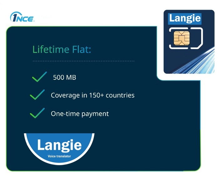 langie ultra sim 150 מדינות 2g 3g 4g lte